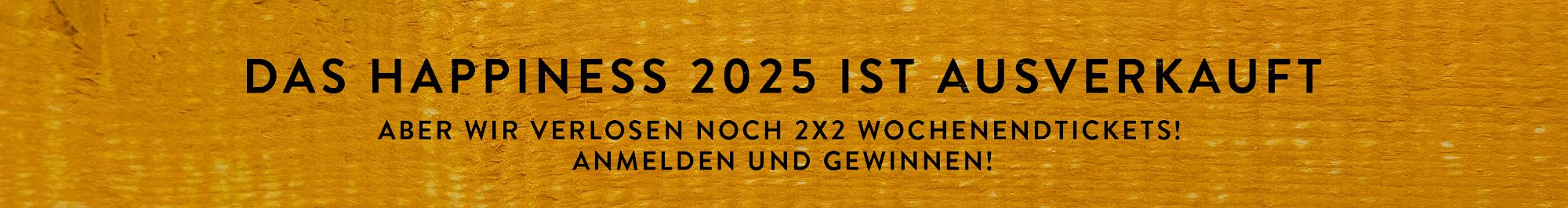 Tickets - Gewinnspiel 2025